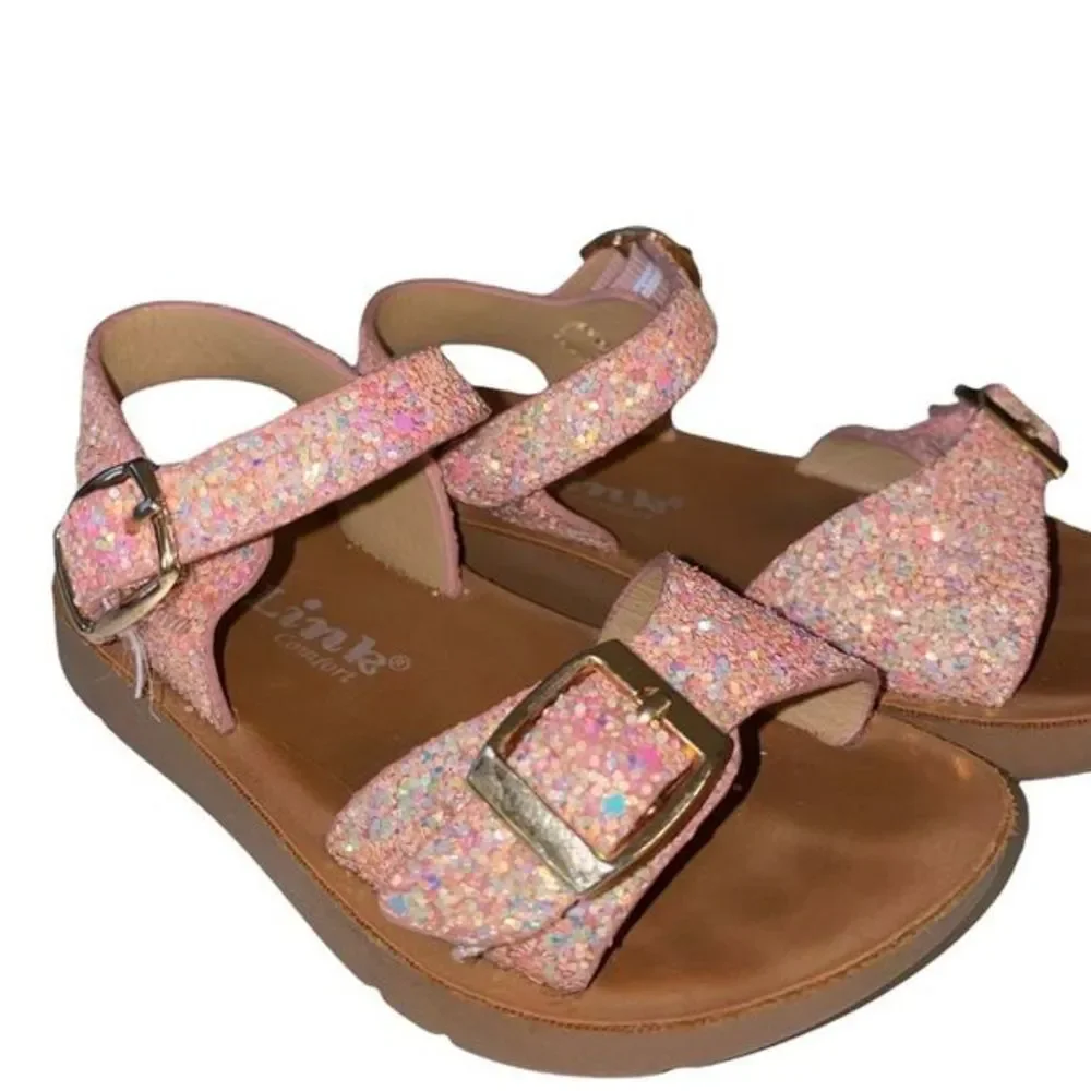 ☀️6/$20☀️ Link Glitter Sandals
